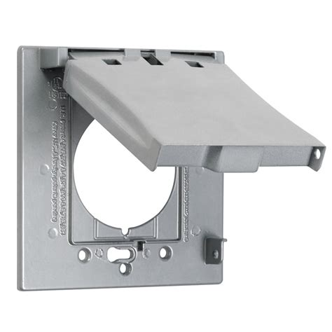 hubbell raco receptacle covers